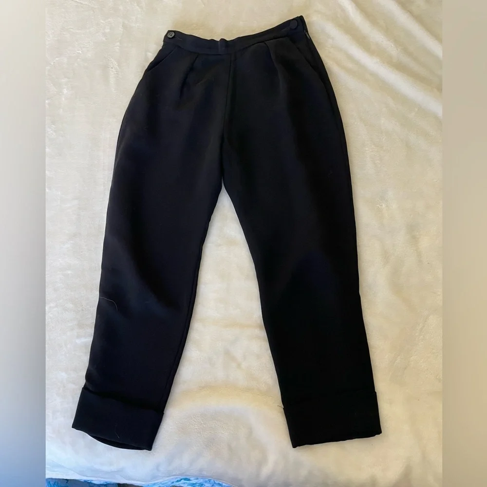 Rachel Comey Black Cropped Pants